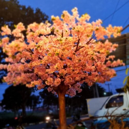 Pohon plastik sakura