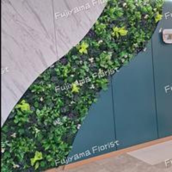 Vertical Garden Artificial Taman Vertikal Sintetis Gratis Pasang