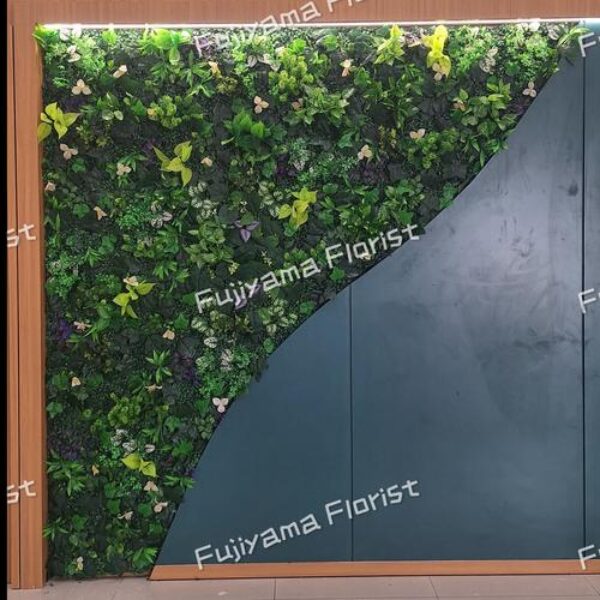 Vertical Garden Artificial Taman Vertikal Sintetis Gratis Pasang
